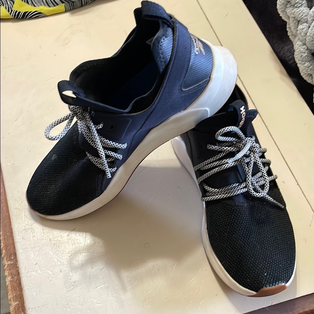 Reebok Womens Black Athletic Shoes